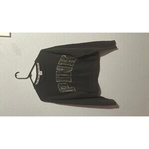 Pink Victoria Secret Black Sweater